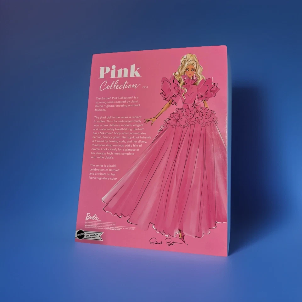 Pink Collection #3 Silkstone Barbie Signature Mattel HCB74 - Image 3 of 4