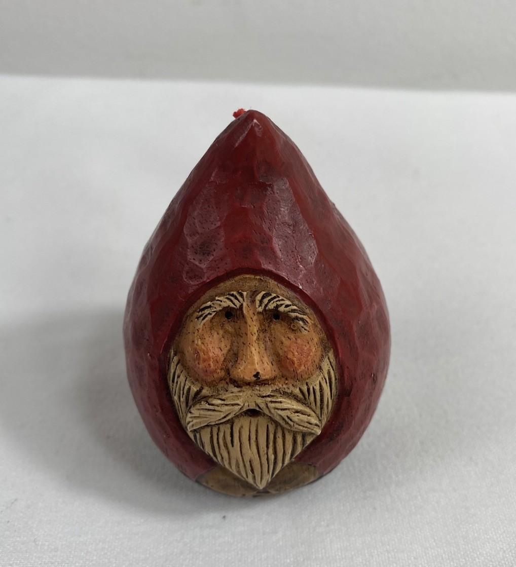 Vtg. Kurt Adler Santa Claus Head & Face Ornament Christmas Wreath Mantle Decor