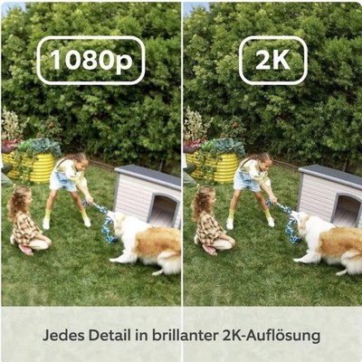 Ring Außenkamera Plus Akku weiß   Kabellos & 2K-Video Neu & OVP