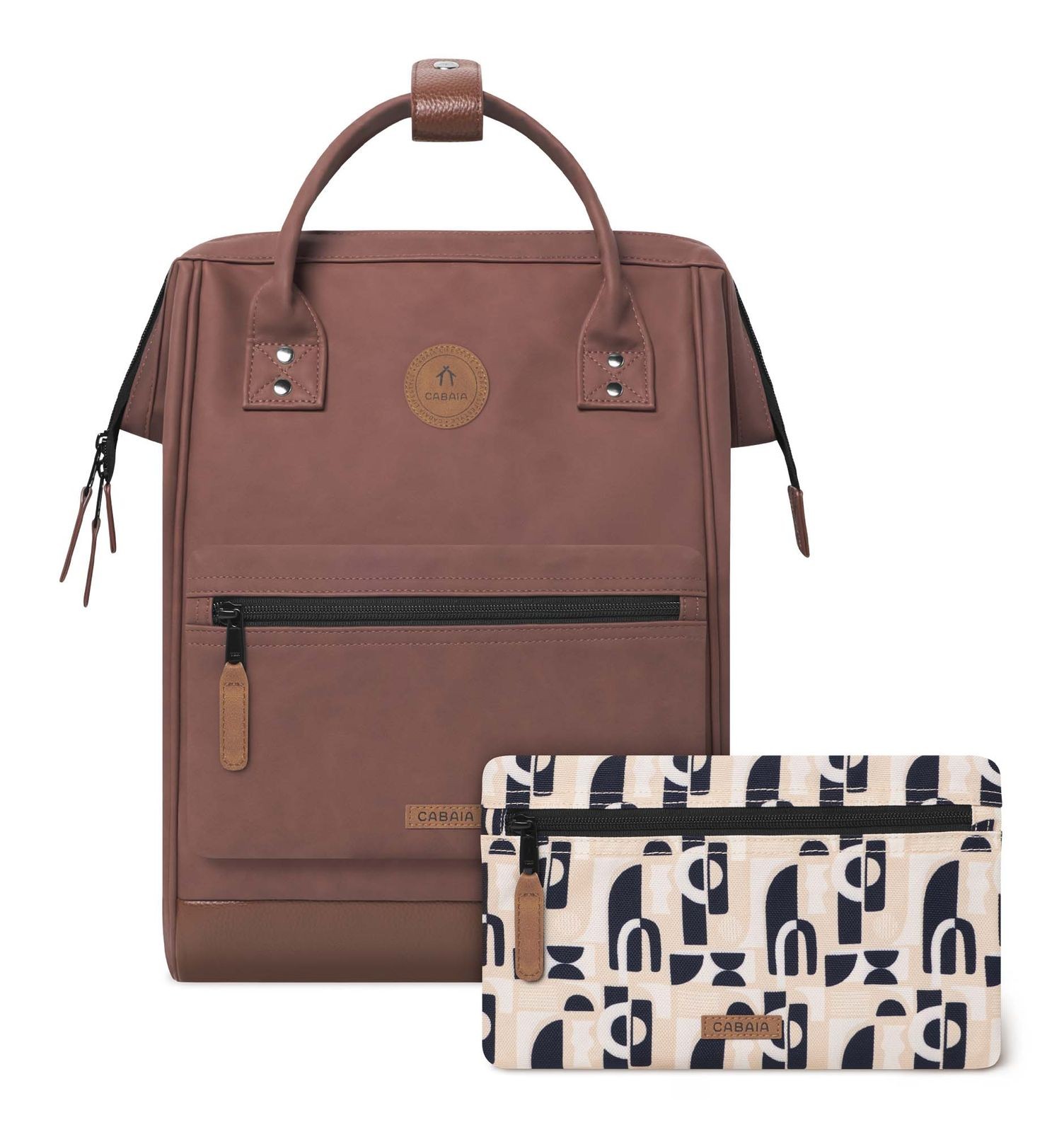 CABAIA backpack Adventurer Vegan Nubuck Backpack M Carcassone