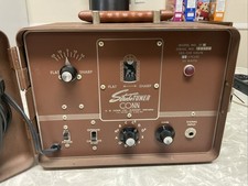 Vintage C.G. Conn ST-6 StroboTuner Strobe Tuner w/ EV 715 Mic Case Powers On