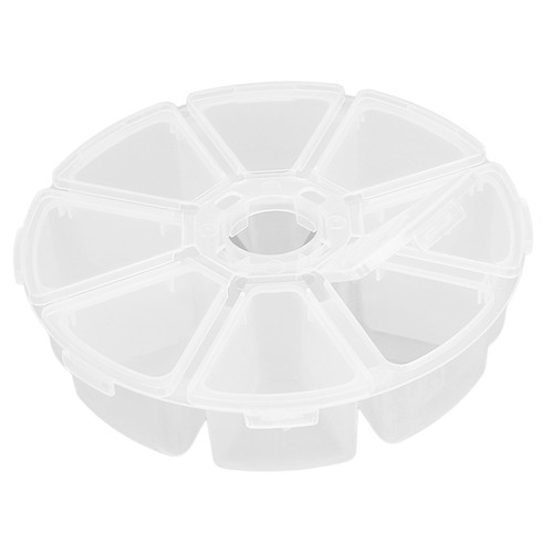 8 Grids Plastic Box Perlen Lagerbehälter Für DIY -Handwerksnägelkunst - Afbeelding 21 van 22