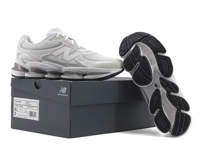 New Balance Abzorb 2000 White Silver Metallic Mens Womens Sneakers U20004GM
