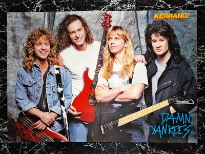 DAMN YANKEES feat. Ted Nugent, Tommy Shaw & Jack Blades * UK - Poster * 42 x 29