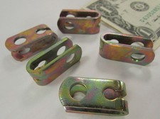 Lot 5 Cable Clevis Ends 1/4" Pin Hole, Mower Clutch, Blade Lever, Tiller Go-Cart