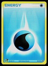 Pokemon Card - Water Energy Ruby and Sapphire 106/109 Common Reverse Holo on eBay