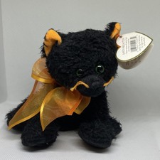 Ty Beanie Babies Moonlight Black Cat Plush Retired Original 2005