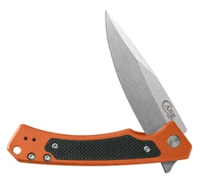 Case xx Knives Marilla Frame Lock 25886 Orange Aluminum S35VN Pocket Knife