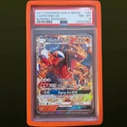 2017 POKEMON BURNING SHADOWS #20 CHARIZARD GX HOLO PSA 8
