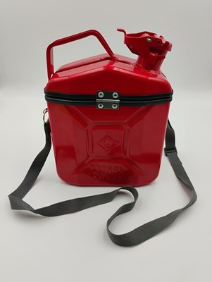 Wavian Jerry Can Utility Box/ Lunchbox Red W/Shoulder Strap