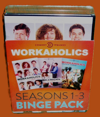 NEW COMEDY CENTRAL WORKAHOLICS COMPLETE SEASONS 1-3 BINGE PACK TV DVD SET 2015