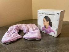 Sharper Image Neck & Shoulder Wrap Hot or Cold Aromatherapy Weighted Herbal