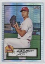 2021 Chrome Platinum Anniversary Mega Box Prism Refractor Jack Flaherty #215 2k3