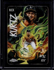 2026 Topps Chrome Nick Kurtz #UV-8 Ultraviolet 🔥 Case Hit