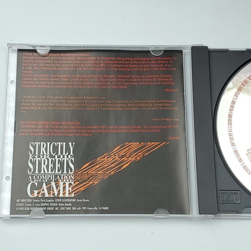 Strictly For The Streets, A Compilation About The Game CD Rare Bay Area OOP - Picture 4 of 5
