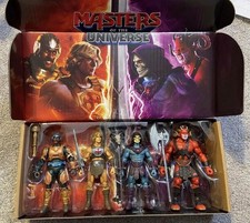 Masters Universe 2026 Movie 4 Pack He-Man Skeletor Goat Man Amazon Exclusive
