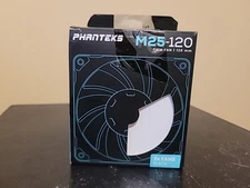 Phanteks M25-120 fan, High-Airflow radiator performance, PWM control up to 2000R