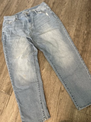 SONOMA WOMEN CASUAL LOUNGE JEANS DENIM PANTS SOFT BOYFRIEND LARGE L 14