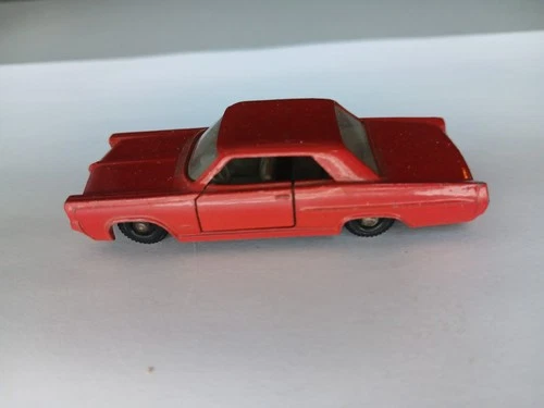 Vintage Matchbox Pontiac GP Sports Coupe Car No. 22 Red Lesney 1960's
