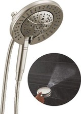 Delta Faucet 7Setting In2ition 2in1 Dual Shower Head with ProClean Spray