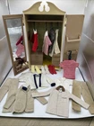 LOT Vtg 1963 Susy Goose Wardrobe Ken Mattel clothes Shoes Socks Black Hangers