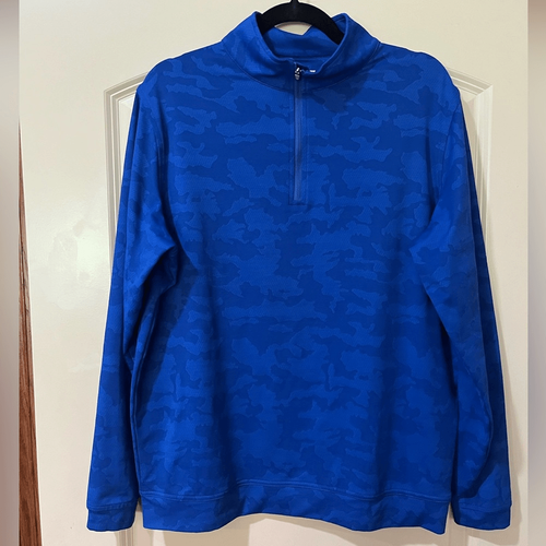 Levelwear Menâ€™s Patrol Quarter Zip, Royal Blue