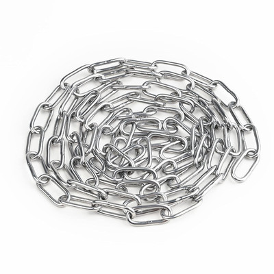 SUS304 Stainless Steel Chain,Metal Chain Links,Small Light Duty Utility Chain fo