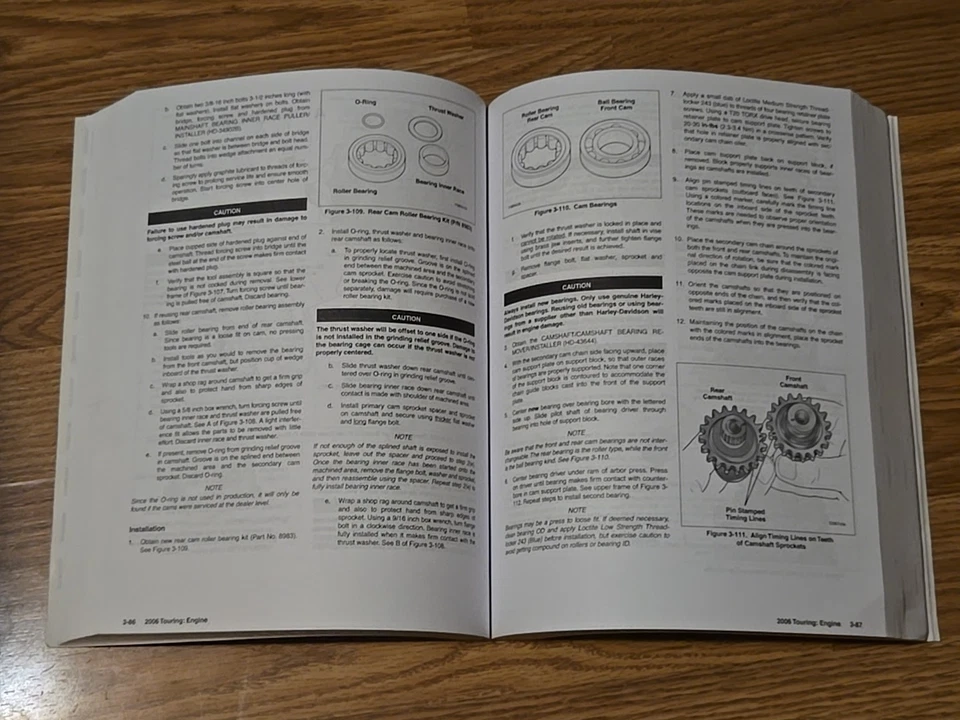 Harley Davidson Official Factory 2006 Touring Models Manual de Servicio 99483-06 Foto 2 de 2