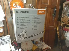 stihl br 430 backpack blower new sealed box