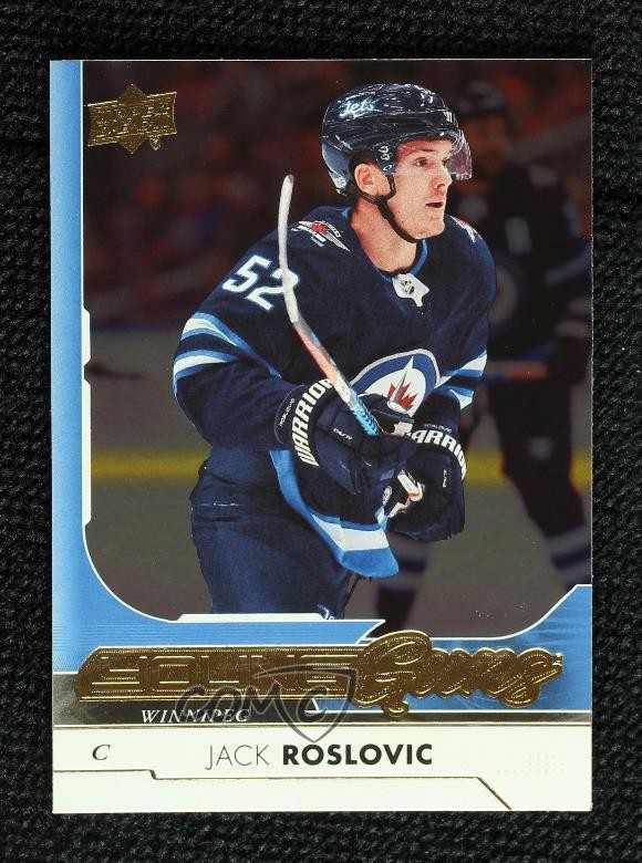 2017-18 Upper Deck Young Guns Silver Foil Jack Roslovic #240 Rookie RC