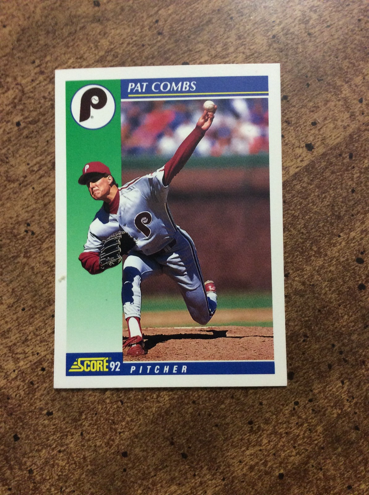 1992 Score #106 Pat Combs, Phillies    nm  ib