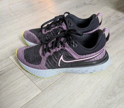 Nike React Infinity Run Flyknit 2 Violet Dust Women's Sneakers Size USA 7.5