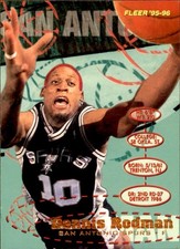 1995-96 Fleer #174 Dennis Rodman San Antonio Spurs HOF NrMt-Mt