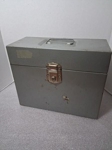 Vintage Portable File Box for sale | eBay
