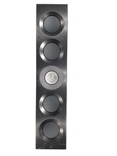 KEF Ci5160REFM-THX In Wall Speaker (Each) - Black with gray driver - U