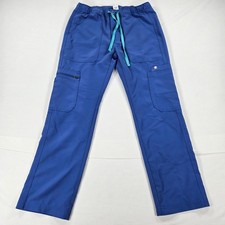 Figs Medical Healthcare Cairo Denim Blue Scrub Pants Men's Size XS Short
