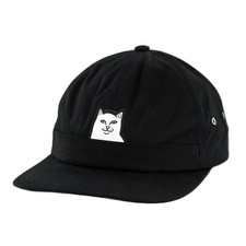 RIPNDIP Lord Nermal Pocket Hat (Black) Mens C...