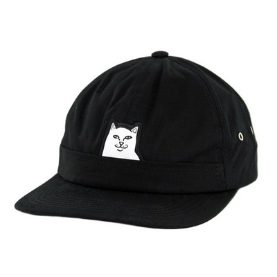 RIPNDIP ''Lord Nermal Pocket'' Hat (Black) Men's Cat Strapback Cap
