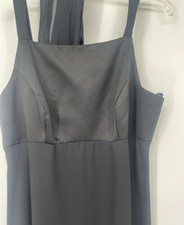 Night Way Collections Velvet Black Evening Gown Dress Formal Prom Sz12