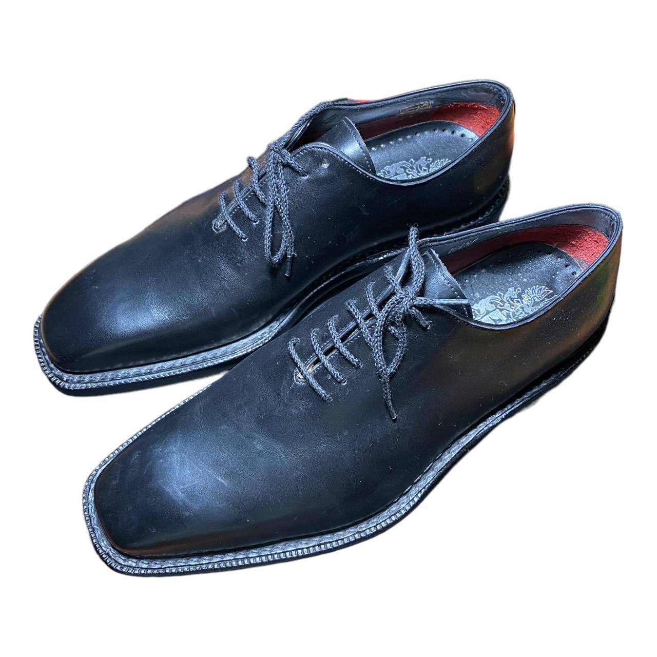 Van Bommel Black Mens shoes Noble Blue size UK 5 1/2 Leather premium shoes  | eBay
