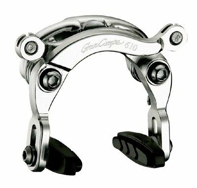 DIA-COMPE Gran Compe GC610 Silver Center Pull Brake Caliper Front or Rear Japan