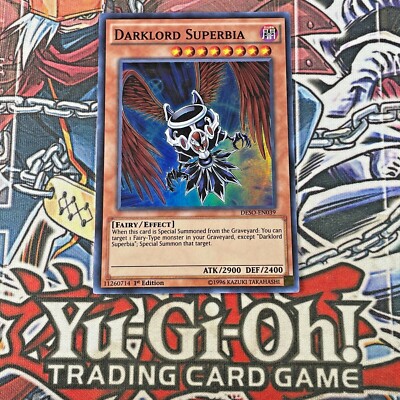 *** Darklord Superbia 1st Ed *** DESO-EN039 | SUPER | YuGiOh! NM
