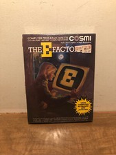 The E Factor Atari 400/800 Home Computer Cassette New  Sealed