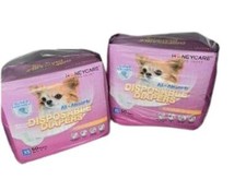 All-Absorb Disposable Female Dog Diapers Extra Small Size, 2 x 50 Count...