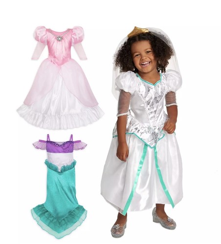 NWT Live Your Story Ariel Little Mermaid Costume Size 3 - Picture 2 of 7