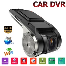 1080P 120 Degree Dash Cam Car DVR Recorder Wifi ADAS G-sensor Video Dash Camera