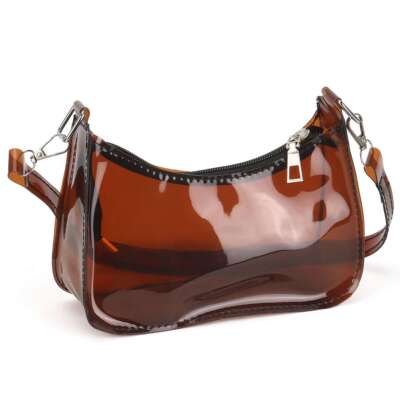 Casual Mini Womens Transparent Tote Bag PVC Stadium Approved Handbag Purse 2025