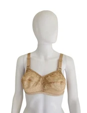 Custom Fit Bra by LeUnique /Jeunique J31 Beige Wireless bra 32D nursing