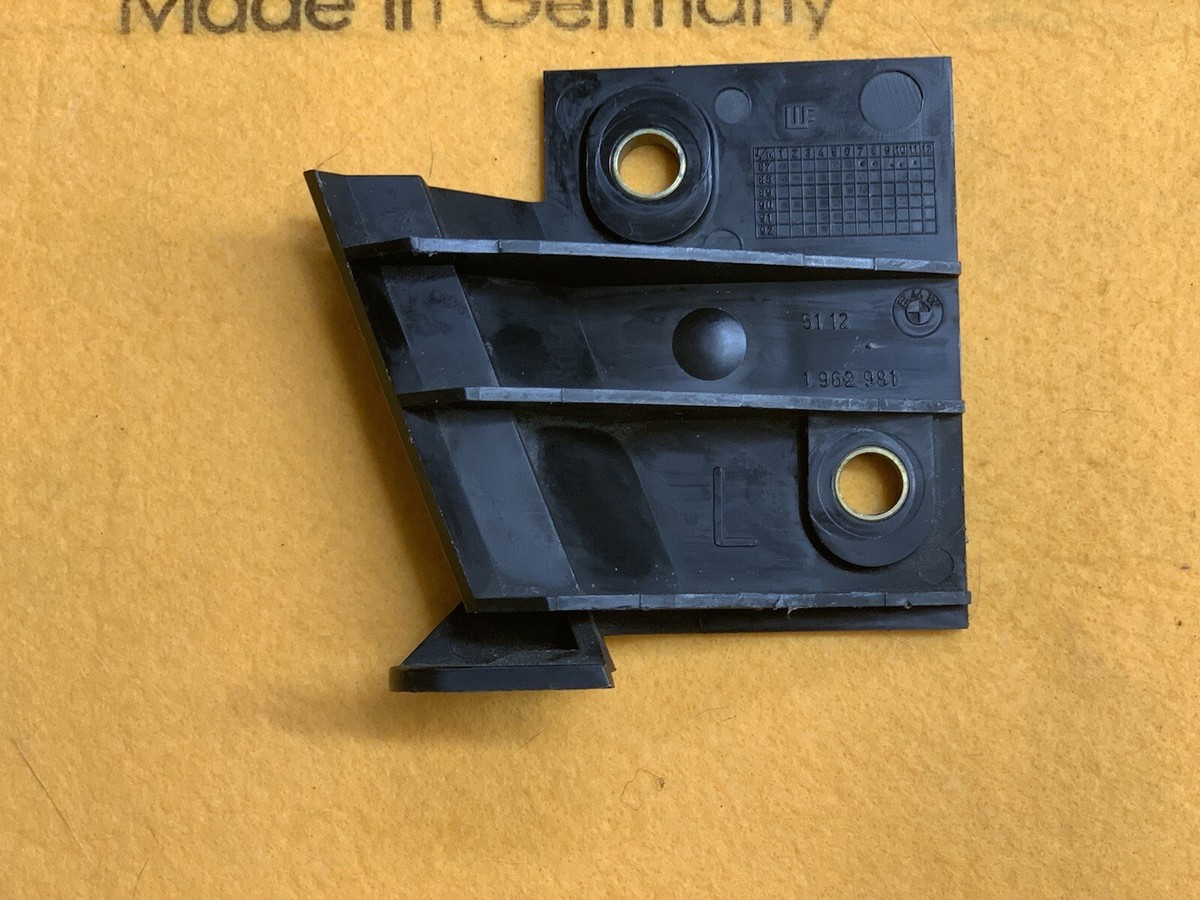 Bmw E30 Oem Rear Left Aluminum Bumper Trim Holder # 51121962981 | eBay 