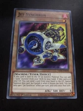 1x (M/NM) Jet Synchron - LED6-EN030 - Common - Unlimited Edition  YuGiOh